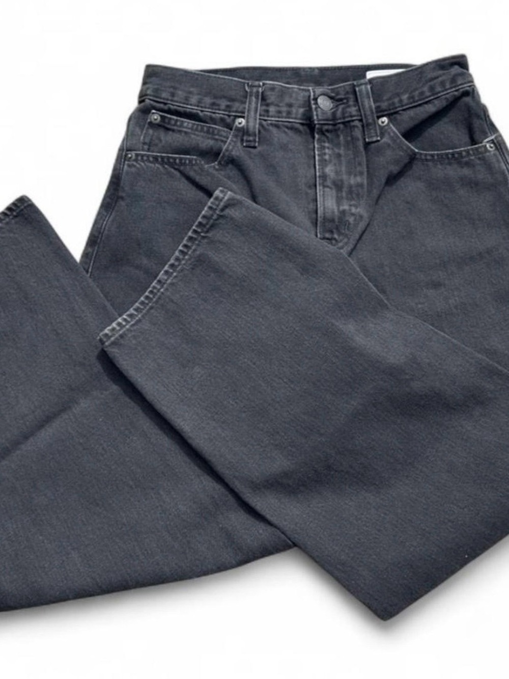 Gap High Rise Barrel Jeans